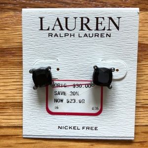 LAUREN Ralph Lauren Black Earrings